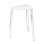 Origins Living Yannis Stool - White/Chrome 2172-02