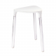 Origins Living Yannis Stool - White/Chrome 2172-02