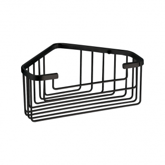 Origins Living Gedy Deep Corner Basket - Black 2483-14 from Ebzone