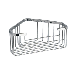 Origins Living Gedy Deep Corner Basket - Chrome 2483-13 Origins Living Gedy Deep Corner Basket - Chrome 2483-13