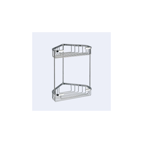 Origins Living Gedy Double Corner Basket - Chrome 2481-13