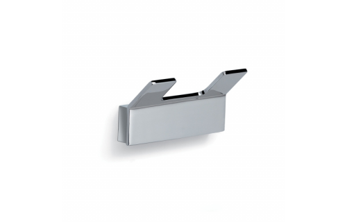 Origins Living Gedy Rectangular Double Hook - Chrome 2226-13