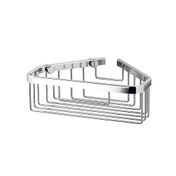 Origins Living Large Corner Shower Basket - Chrome 189762