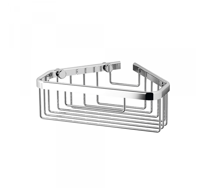 Origins Living Large Corner Shower Basket - Chrome 189762