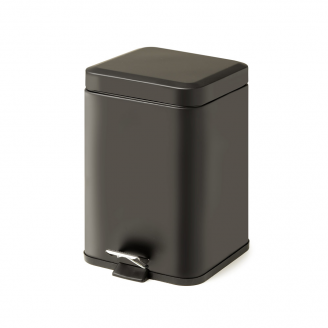 Origins Living Square Pedal Bin 3L Soft Close - Black 2209-14 from Ebzone Origins Living Square Pedal Bin 3L Soft Close - Black 2209-14 from Ebzone
