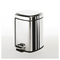 Origins Living Square Pedal Bin 3L Soft Close - Polished 2209-13