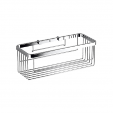 Origins Living Rectangular Shower Basket - Chrome 189786