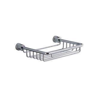 Origins Living Square Wire Soap Basket - Chrome 052936 from Ebzone