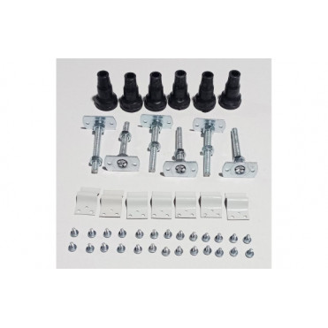 45mm Low Profile Square & Rectangular Riser Set - White 45mm Low Profile Square & Rectangular Riser Set - White