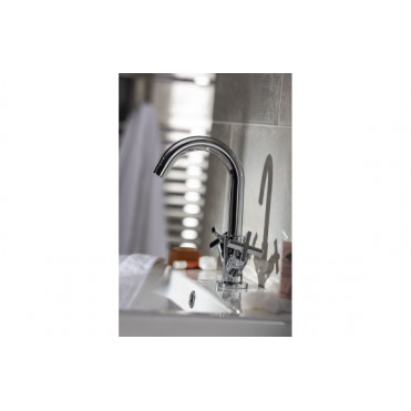 Abode Serenitie Basin Mixer - Chrome