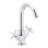 Abode Serenitie Basin Mixer - Chrome Bathroom Taps