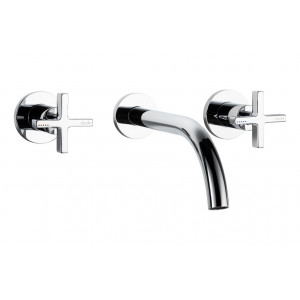 Abode Serenitie Wall Mounted Basin/Bath Mixer - Chrome