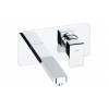 Abode Fervour Pack Offer 5 (Wall Mounted Basin Mixer & Bath Filler) - Chrome