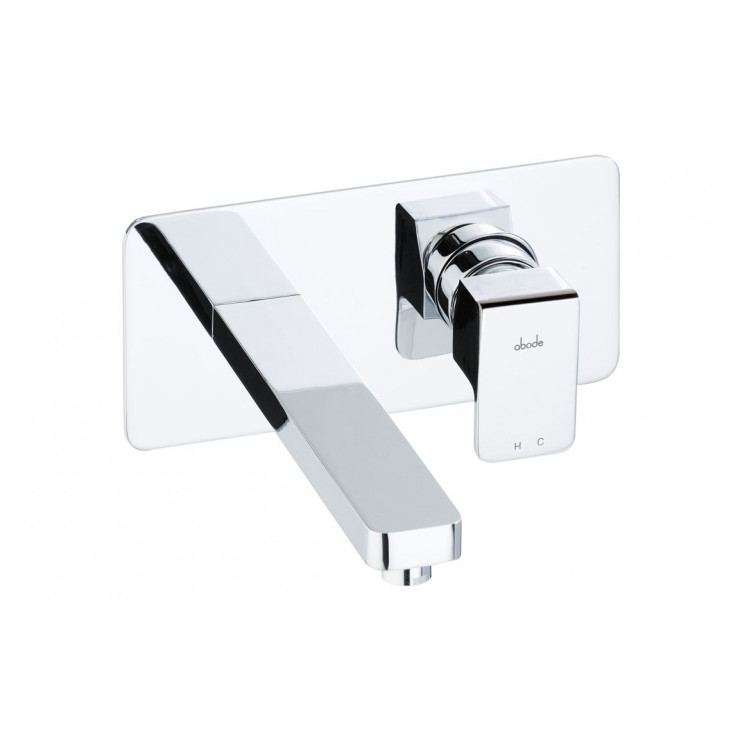 Abode Fervour Pack Offer 5 (Wall Mounted Basin Mixer & Bath Filler) - Chrome