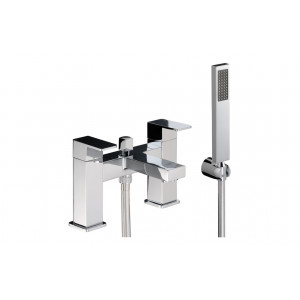 Abode Fervour Deck Mounted Bath Shower Mixer - Chrome