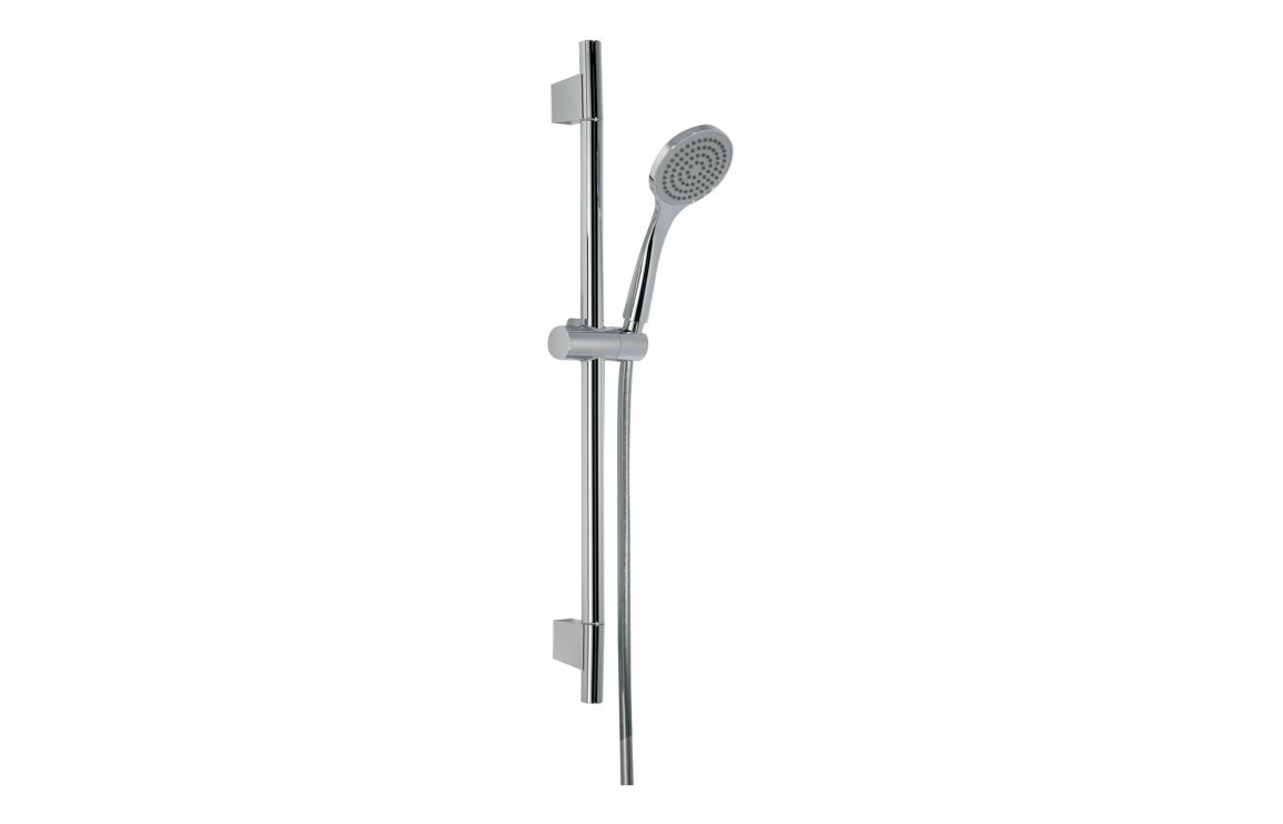 Abode Euphoria Sliding Rail Shower Kit (Single Pattern) - Chrome