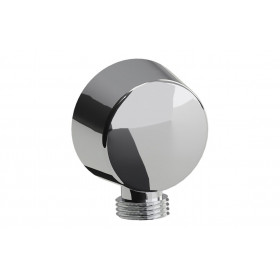 Abode Euphoria Circular Wall Outlet - Chrome