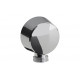 Abode Euphoria Circular Wall Outlet - Chrome Abode Euphoria Circular Wall Outlet - Chrome