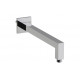 Abode Euphoria Wall Mounted Square Shower Arm - Chrome Abode Euphoria Wall Mounted Square Shower Arm - Chrome