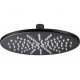 Abode Euphoria 225x225x8mm Circular Showerhead - Matt Black