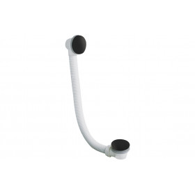 Abode Euphoria Bath Overflow & Clicker Waste - Matt Black