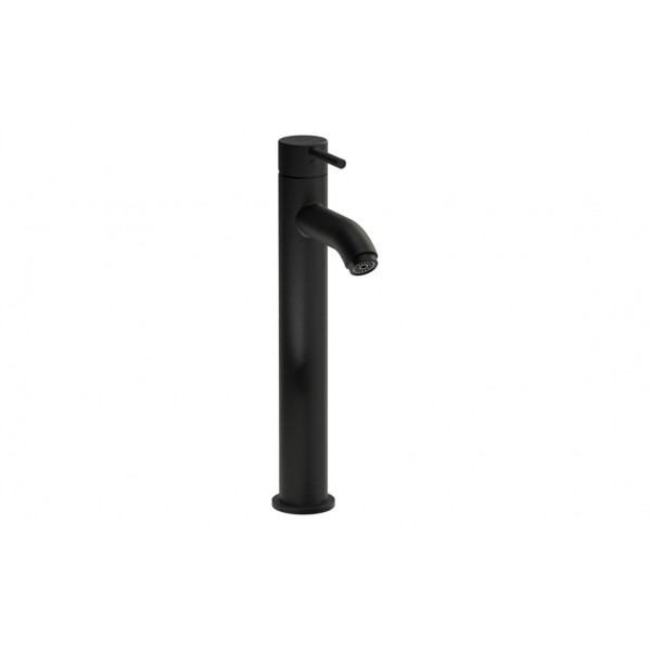 Abode Harmonie Tall Basin Mixer - Matt Black Bathroom Taps