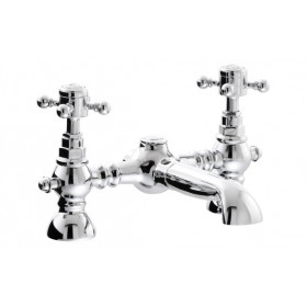 Abode Sentiment Bath Filler - Chrome