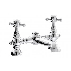 Abode Sentiment Bath Filler - Chrome