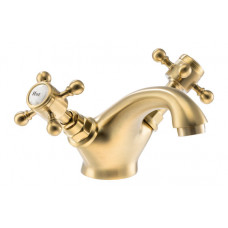 Abode Sentiment Basin Monobloc Mixer - Brushed Brass