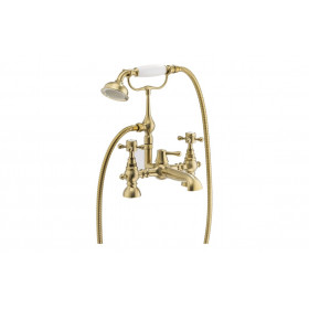 Abode Sentiment Bath Shower Mixer - Brushed Brass