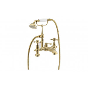 Abode Sentiment Bath Shower Mixer - Brushed Brass Abode Sentiment Bath Shower Mixer - Brushed Brass
