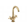 Abode Serenitie Basin Mixer - Antique Brass