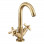 Abode Serenitie Basin Mixer - Antique Brass Bathroom Taps