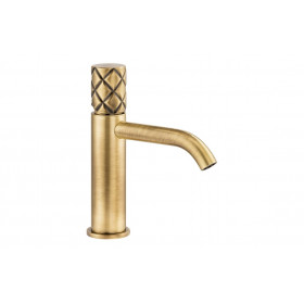 Abode Kite Basin Mixer - Antique Brass
