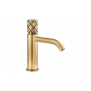 Abode Kite Basin Mixer - Antique Brass