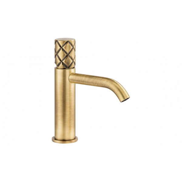 Abode Kite Basin Mixer - Antique Brass Bathroom Taps