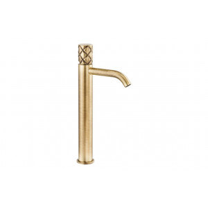 Abode Kite Tall Basin Mixer - Antique Brass