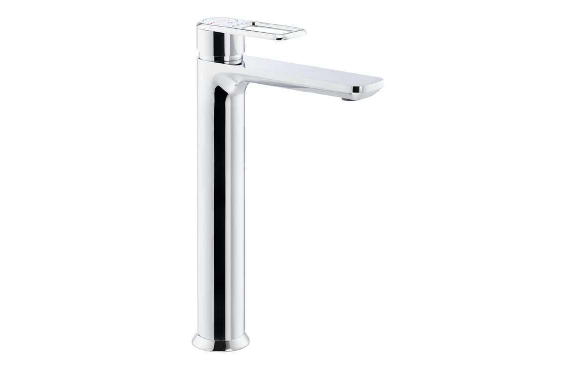 Abode Levarto Tall Basin Mixer - Chrome