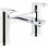 Abode Levarto Deck Mounted Bath Filler - Chrome