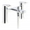 Abode Levarto Deck Mounted Bath Shower Mixer - Chrome