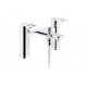 Abode Levarto Deck Mounted Bath Shower Mixer - Chrome Abode Levarto Deck Mounted Bath Shower Mixer - Chrome