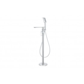 Abode Levarto Floor Standing Bath Shower Mixer - Chrome