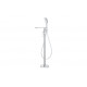 Abode Levarto Floor Standing Bath Shower Mixer - Chrome Abode Levarto Floor Standing Bath Shower Mixer - Chrome