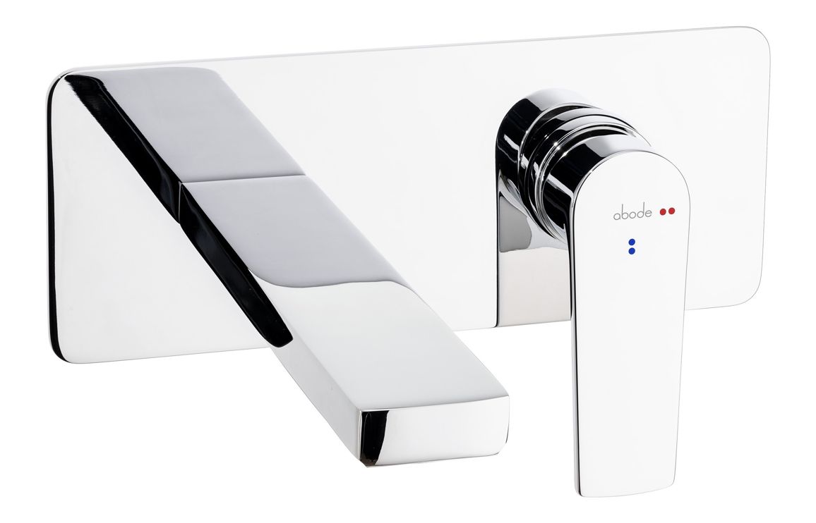 Abode Aquip Wall Mounted Basin / Bath Mixer - Chrome Abode Aquip Wall Mounted Basin / Bath Mixer - Chrome