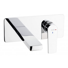 Abode Aquip Wall Mounted Basin / Bath Mixer - Chrome