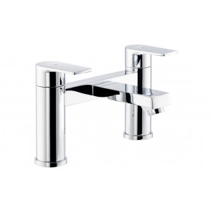 Abode Aquip Deck Mounted Bath Filler - Chrome