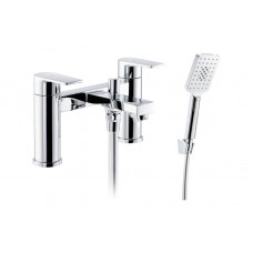 Abode Aquip Deck Mounted Bath Shower Mixer - Chrome