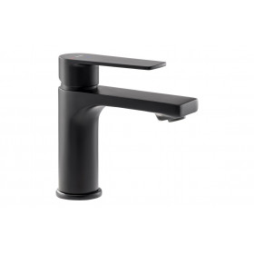 Abode Aquip Basin Mixer - Matt Black