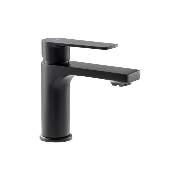 Abode Aquip Basin Mixer - Matt Black