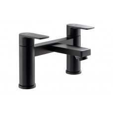 Abode Aquip Deck Mounted Bath Filler - Matt Black